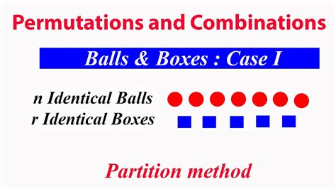 distributing identical balls in distinct boxes|distributing balls to boxes.